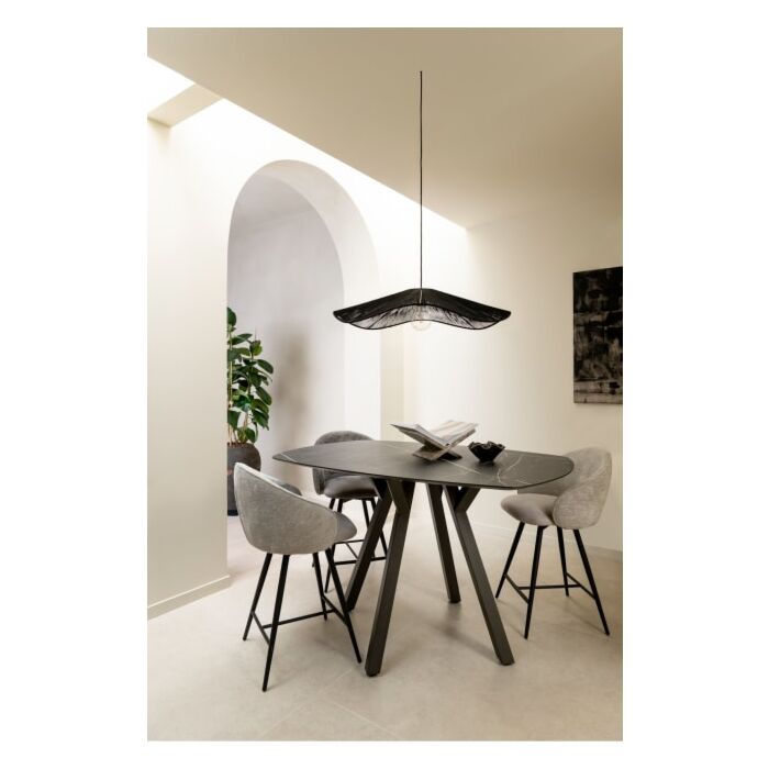 Eetkamertafel Minato Ellips 210x105 Cm Onyx