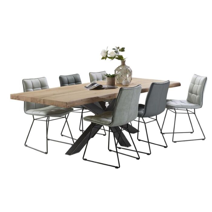 Eettafel Gardo boomstam 240cm