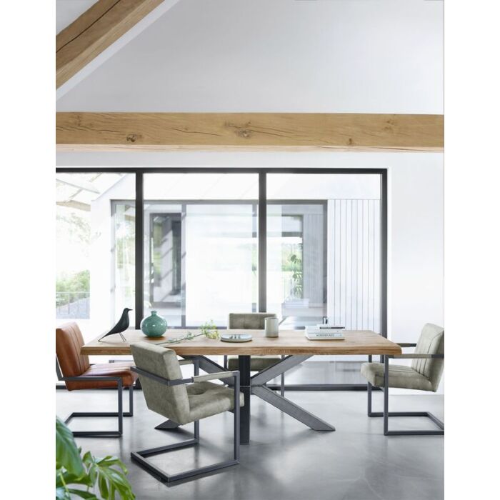Eettafel Gardo boomstam 240cm