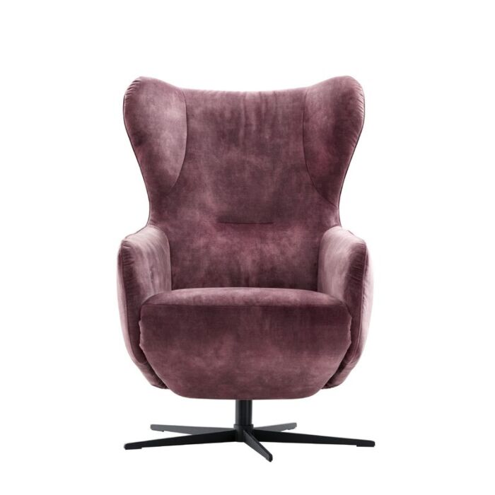Relaxfauteuil Sinta medium rood velvet