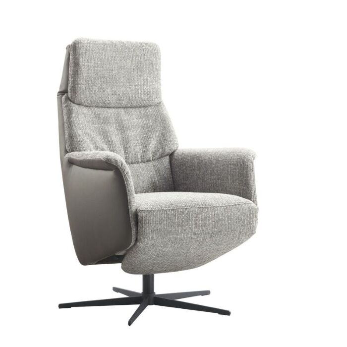 IN.HOUSE Relaxfauteuil Pomonti Grijs