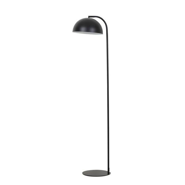 Vloerlamp Mette mat zwart