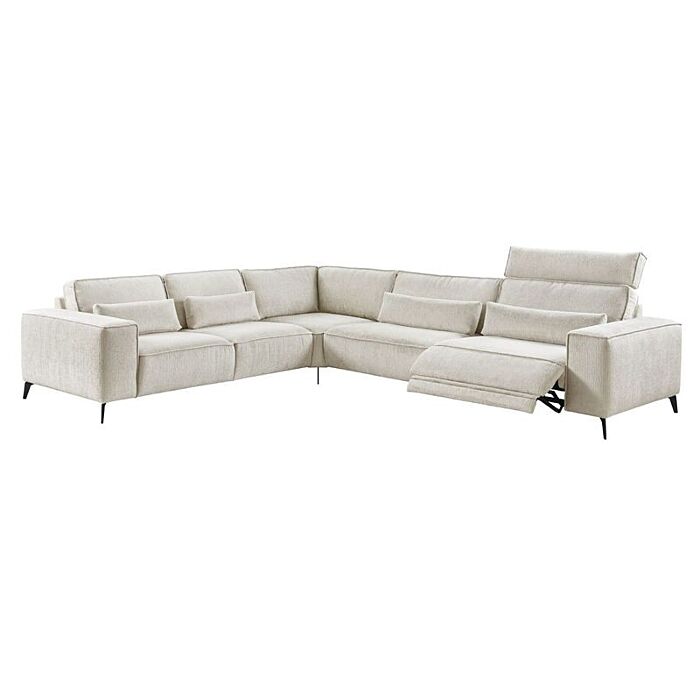 Hoekbank met relax Domanto beige