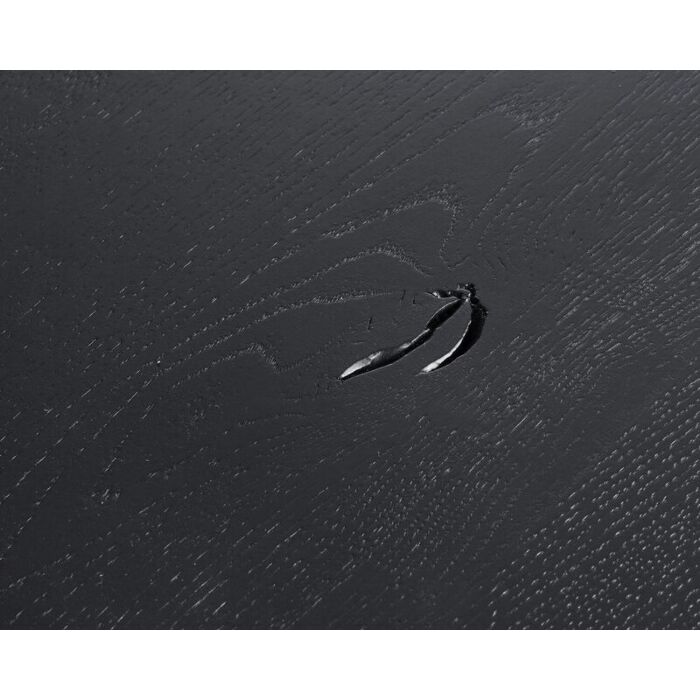 Eettafel Nemaro rechthoek Eiken zwart 240x100cm
