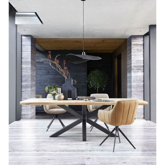 Eettafel Gardo boomstam 240cm