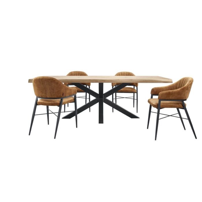 Eettafel Gardo boomstam 240cm