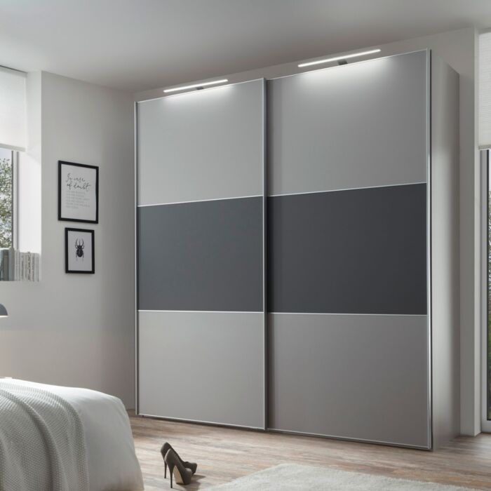  2-Deurs Zweefdeurkast Includo 225 Cm 