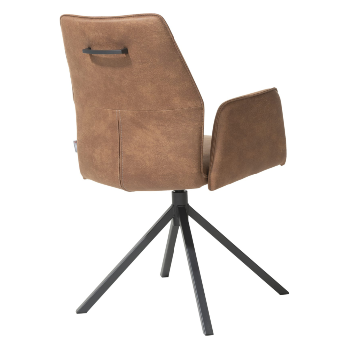 Armstoel Franky Draaibaar Cognac