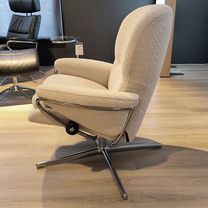 Stressless Relaxfauteuil Rome Low Back Off White