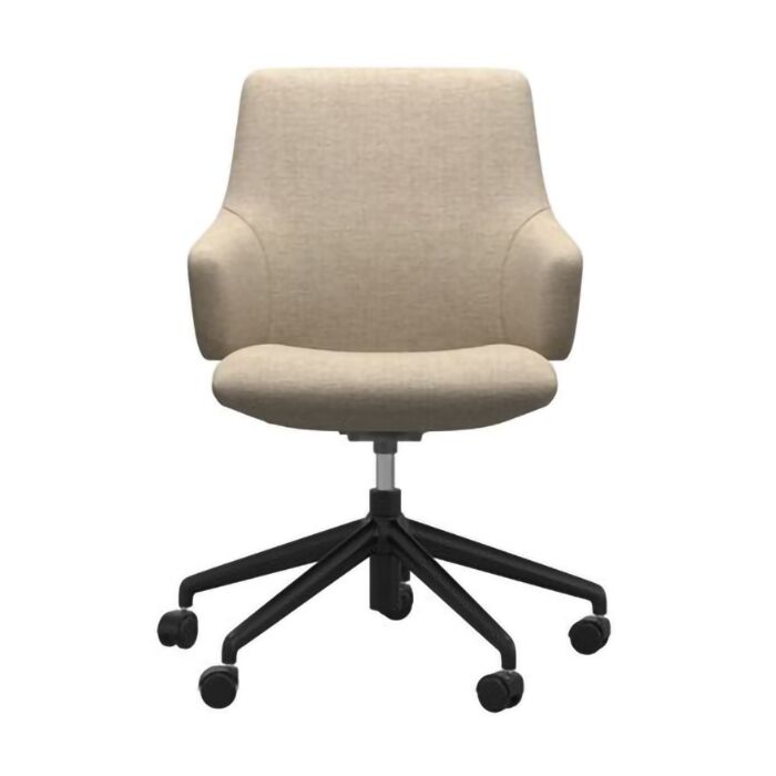 Stressless Bureaustoel Laurel Home Office Low Back Met Armleuning