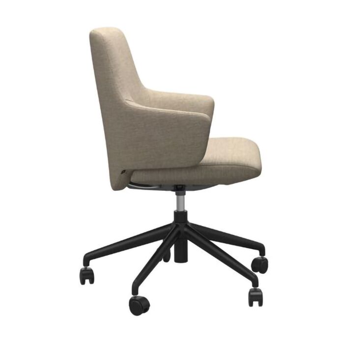 Stressless Bureaustoel Laurel Home Office Low Back Met Armleuning