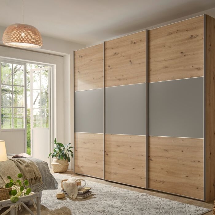 3-Deurs Zweefdeurkast Includo 249 Cm 