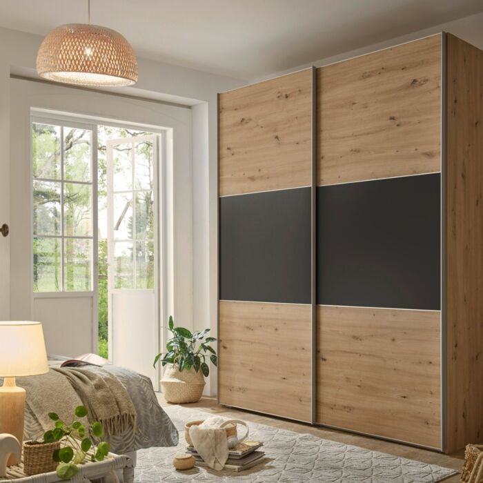  2-Deurs Zweefdeurkast Includo 167 cm