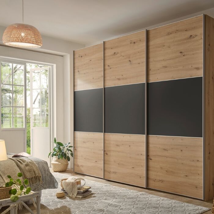 3-Deurs Zweefdeurkast Includo 249 Cm 