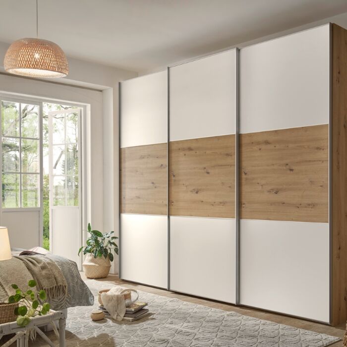 3-Deurs Zweefdeurkast Includo 249 Cm 