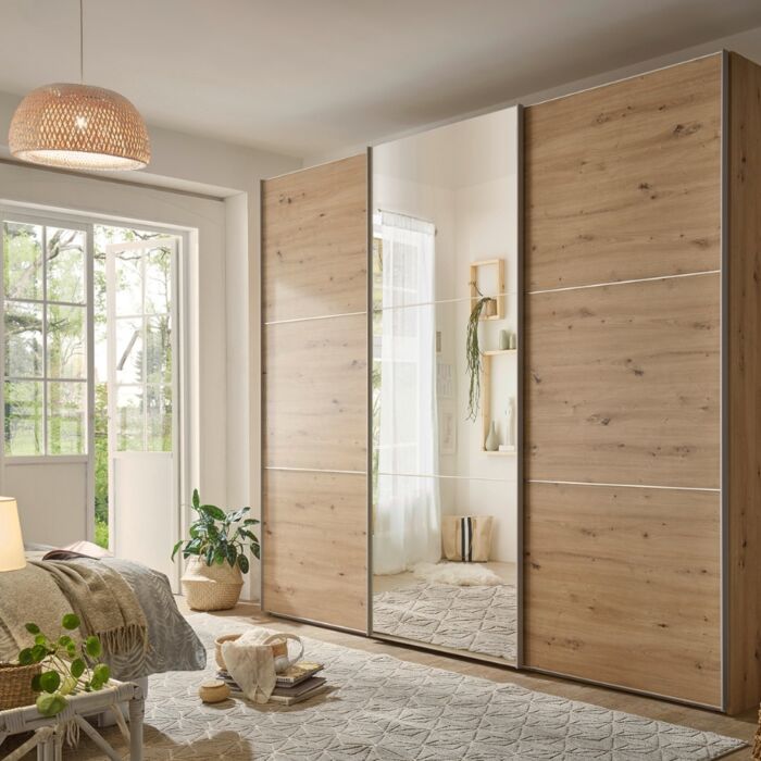 3-Deurs Zweefdeurkast Includo 249 Cm 