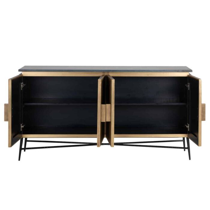 Dressoir Ironville 4-deuren