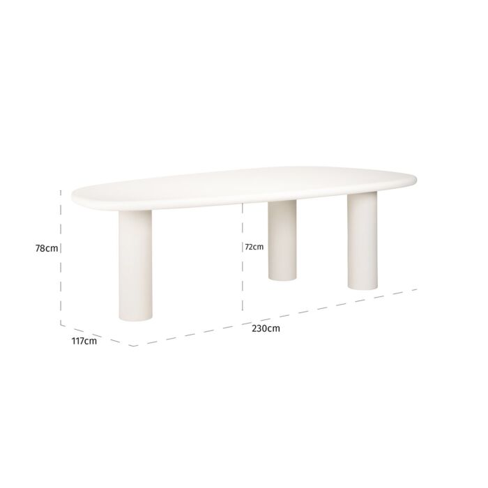 Eettafel Bloomstone