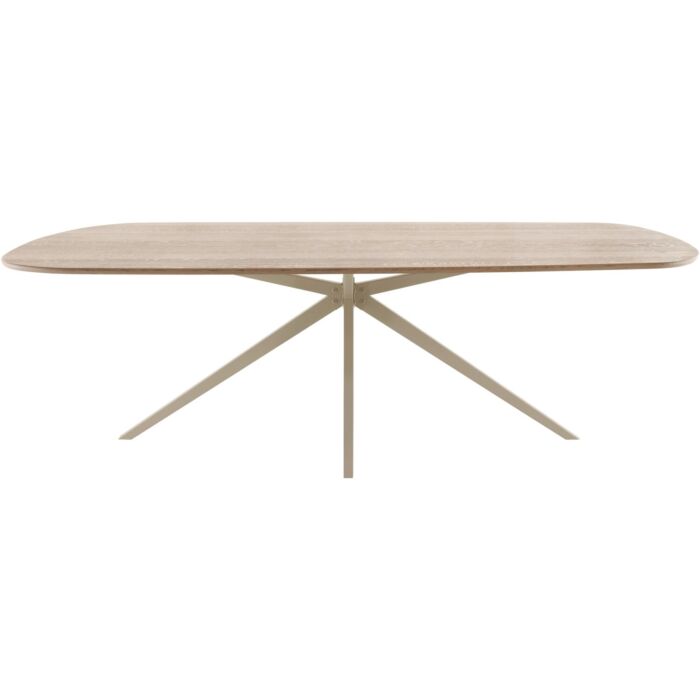 Eettafel Tabiro Organisch 240x100 Pebble Grey