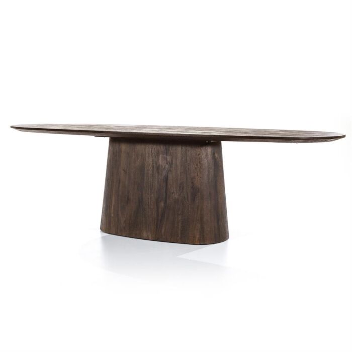 Eettafel Aron Ovaal Bruin 200cm