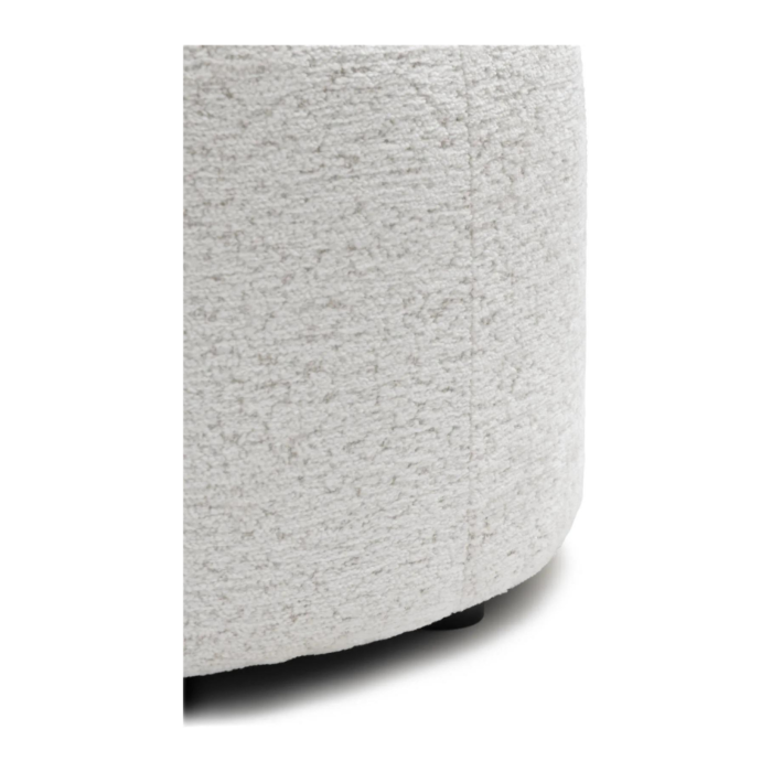 Poef Roan Rond Creme