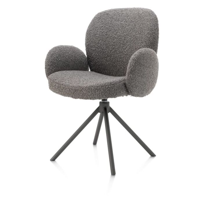 Armstoel Jaxon Graphiet Frame Lever