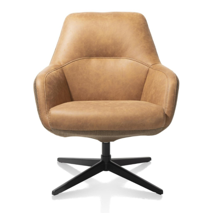 Vernon, Fauteuil Met Draaifunctie - Lage Rug