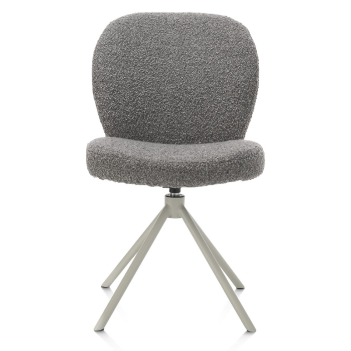 Eetkamerstoel Jaxon Silk Grey Frame Lever