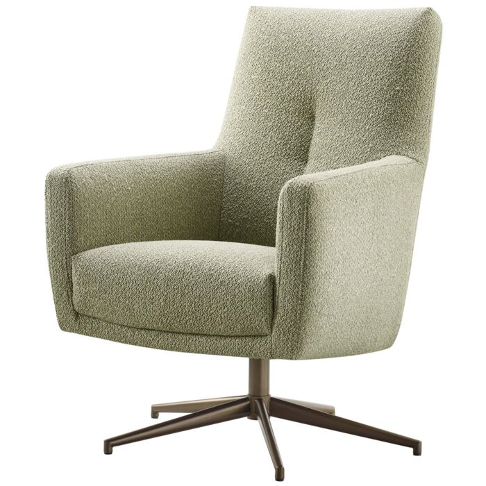 Fauteuil Merendy Hoge Rug Groen