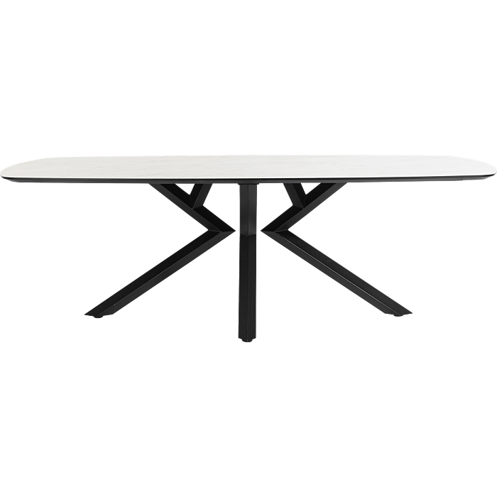 Eetkamertafel Masura Ovaal 240x110 Cm Wit