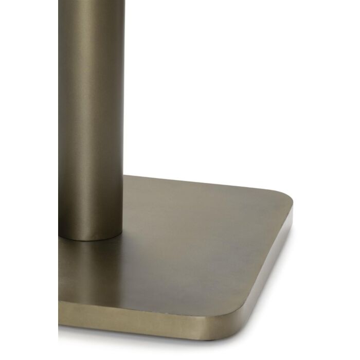 Brest Bistrotafel Marble Onyx D80cm - Goud