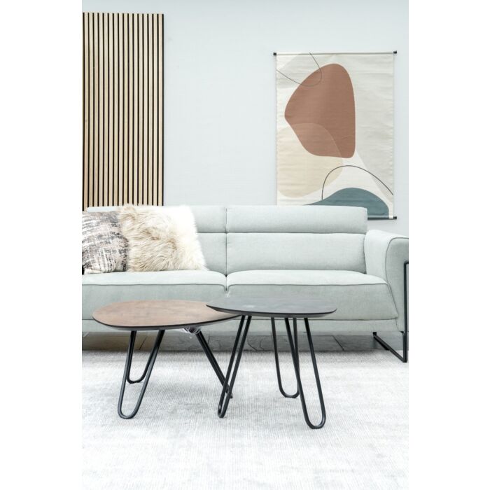 Salontafel Masura Hoog 68 Cm Eiken