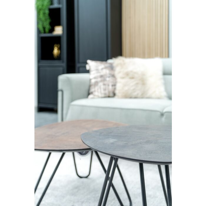 Masura, Salontafel Hoog 68 X 67,5 Cm - Roest