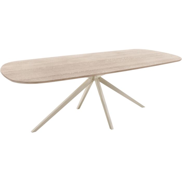 Eettafel Tabiro Organisch 240x100 Pebble Grey