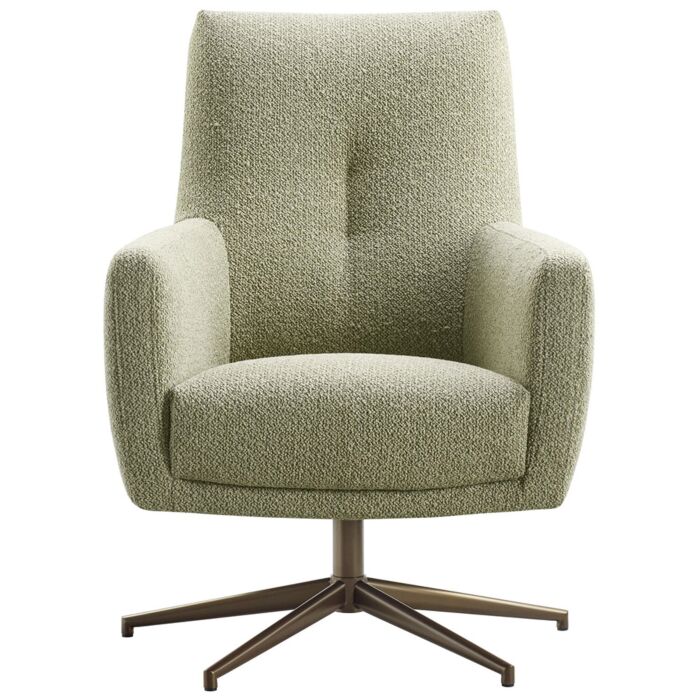 Fauteuil Merendy Hoge Rug Groen