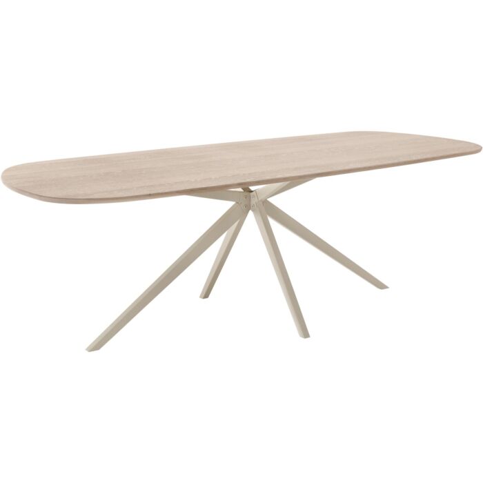 Eettafel Tabiro Organisch 240x100 Pebble Grey