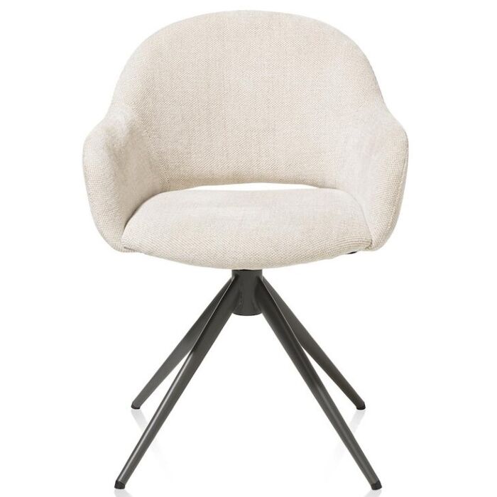 Armstoel Finn Livigno Creme
