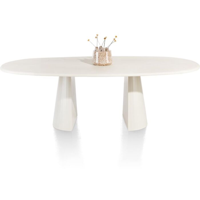 Eetkamertafel Lund Ovaal 240x120 Cm Nebbia