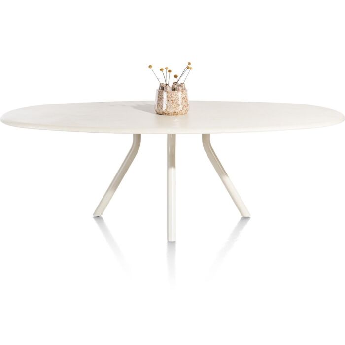 Eetkamertafel Lund Ovaal 210x120 Cm Nebbia