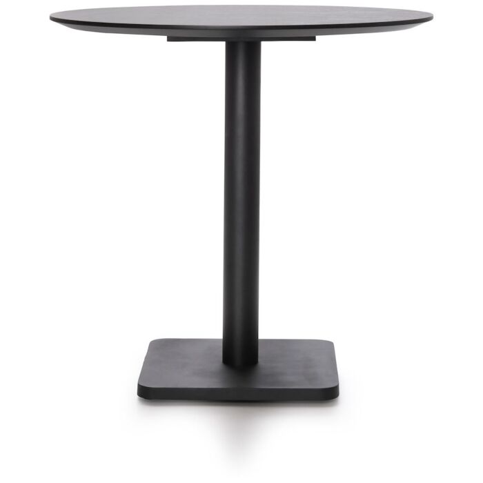 Brest Bistrotafel Stone Rust D80cm - Zwart