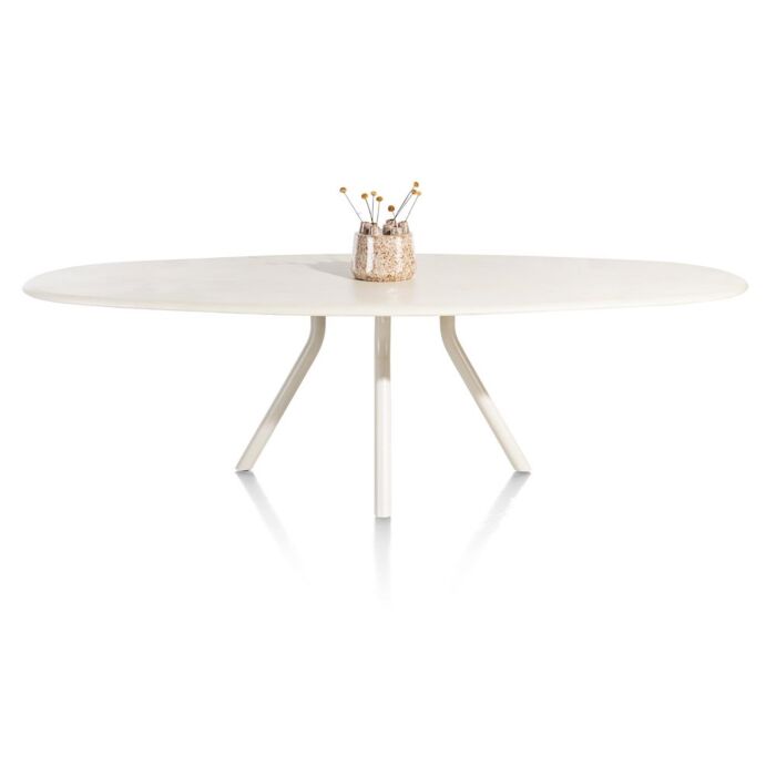 Eetkamertafel Lund Ovaal 270x120 Cm Nebbia