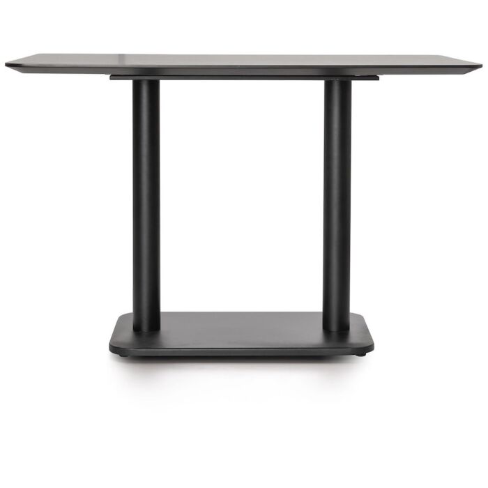 Brest Bistrotafel Marble Onyx 120X75cm - Zwart