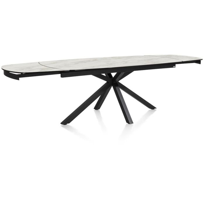 Uitschuiftafel Montello 200x100 Cm Wit