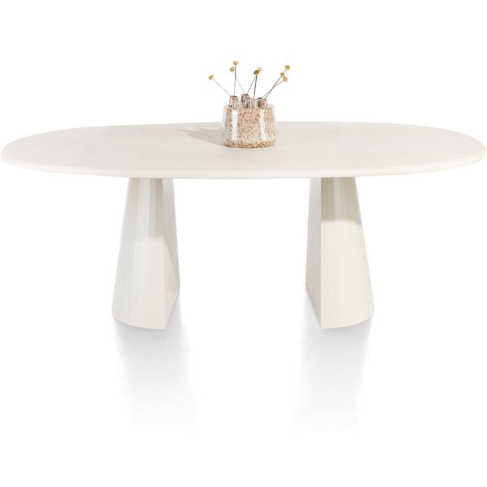 Eetkamertafel Lund Ovaal 210x120 Cm Nebbia
