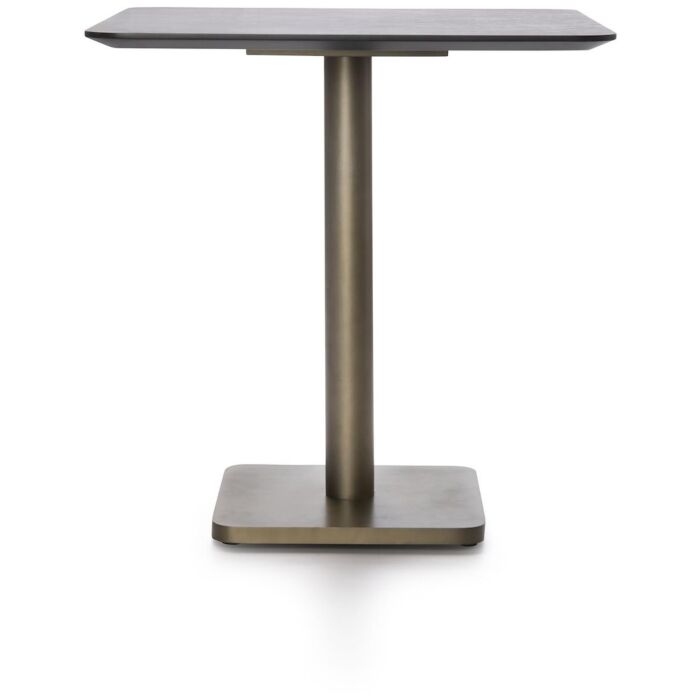 Brest Bistrotafel Stone Rust 75X75cm - Goud