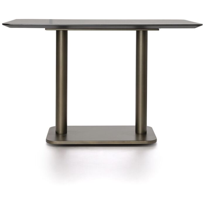 Brest Bistrotafel Marble Onyx 120X75cm - Goud