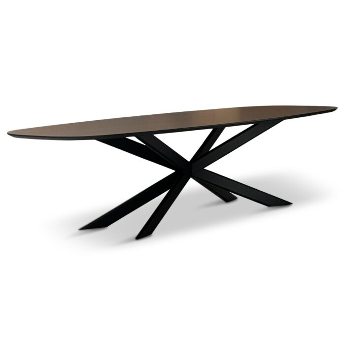 Eetkamertafel Oliver Zwart 300cm