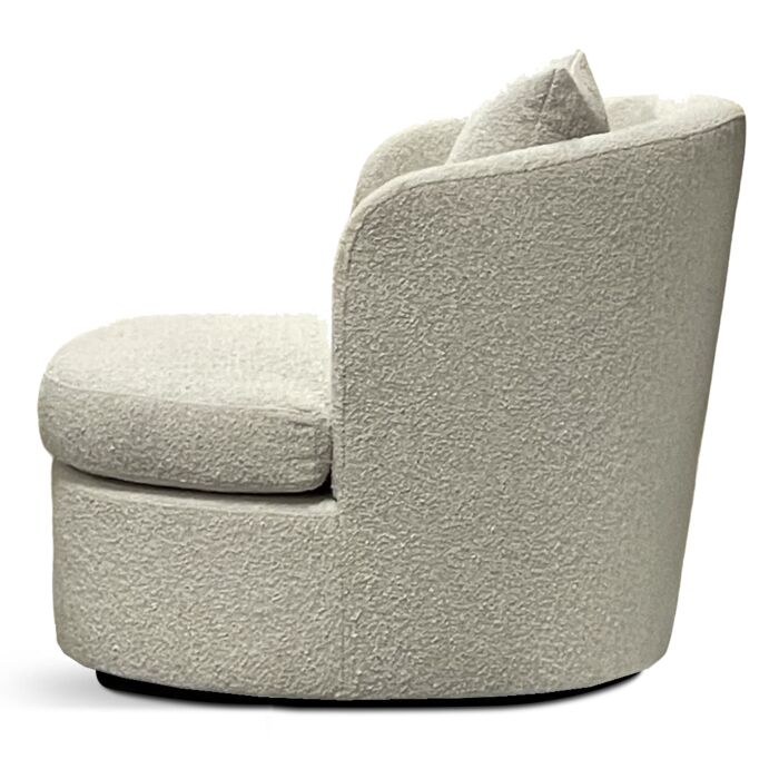 Desiree Lounge Fauteuil Bouclé