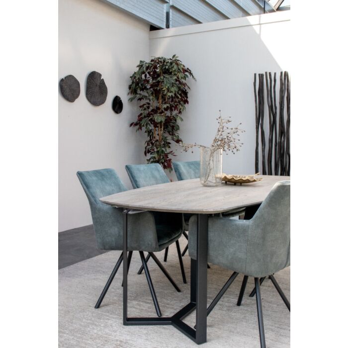 Eettafel Nemaro Tonvormig Eiken 240x110cm