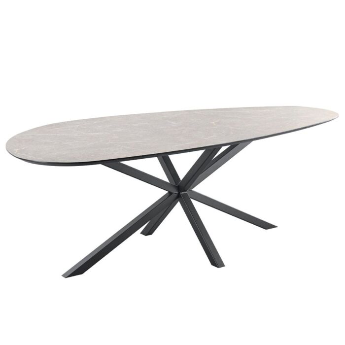 Eettafel Canarias Organisch Kiezel 230cm